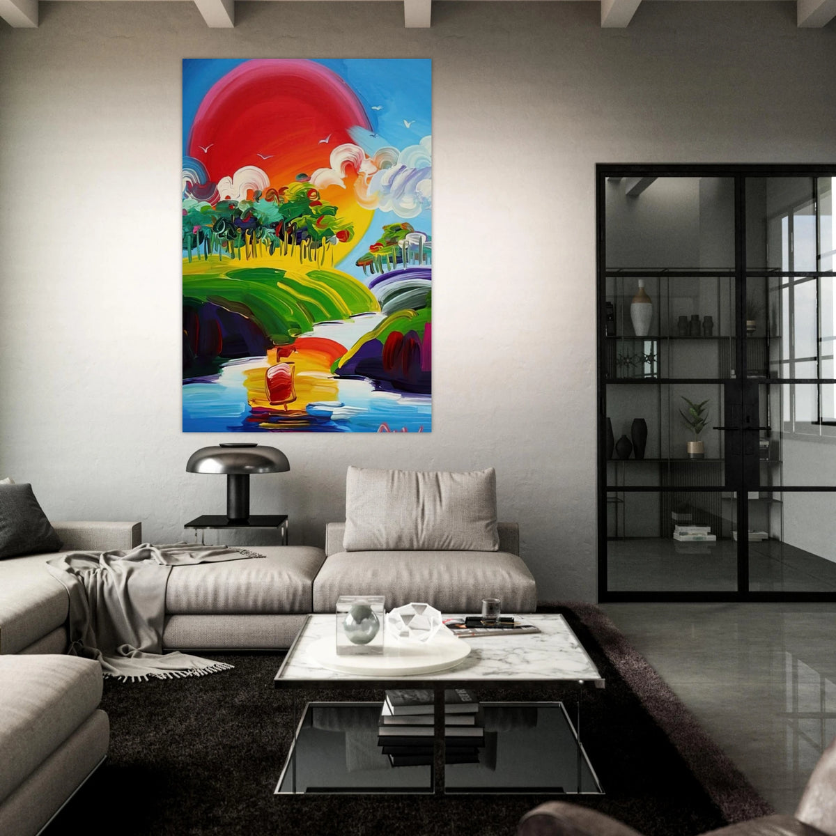 WITHOUT BORDERS 2011 Poster | Peter Max Poster | Peter Max Poster