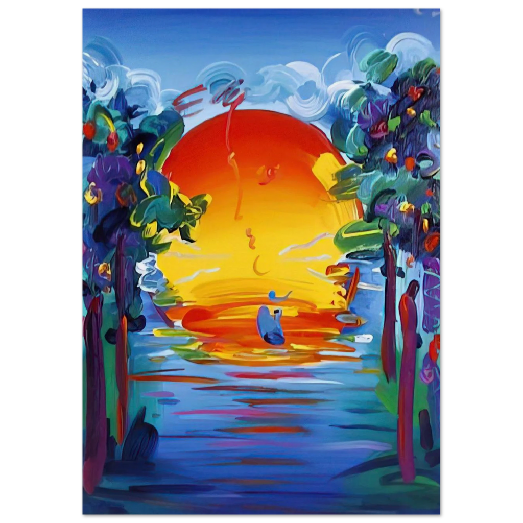 BETTER WORLD 1993 Poster | Peter Max Poster | Peter Max Poster