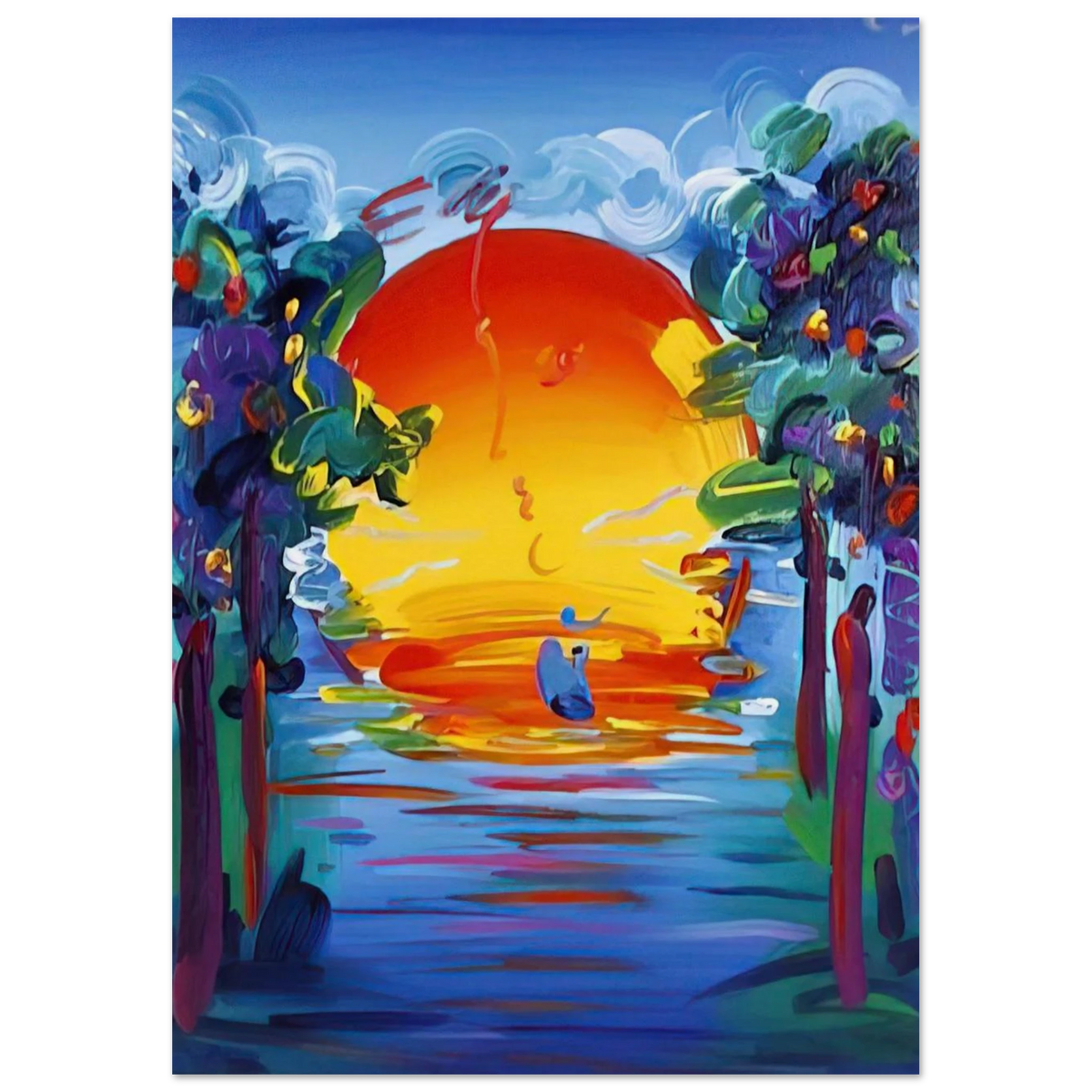 BETTER WORLD 1993 Poster | Peter Max Poster | Peter Max Poster