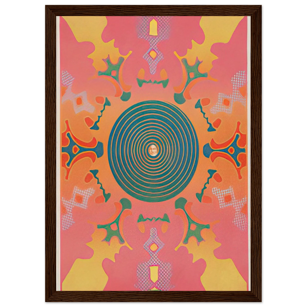 THE VISIONARIES AT THE EAST HAMPTON GALLERY 1967 Framed Poster | Peter Max Framed Prints Wall Art | Peter Max Poster