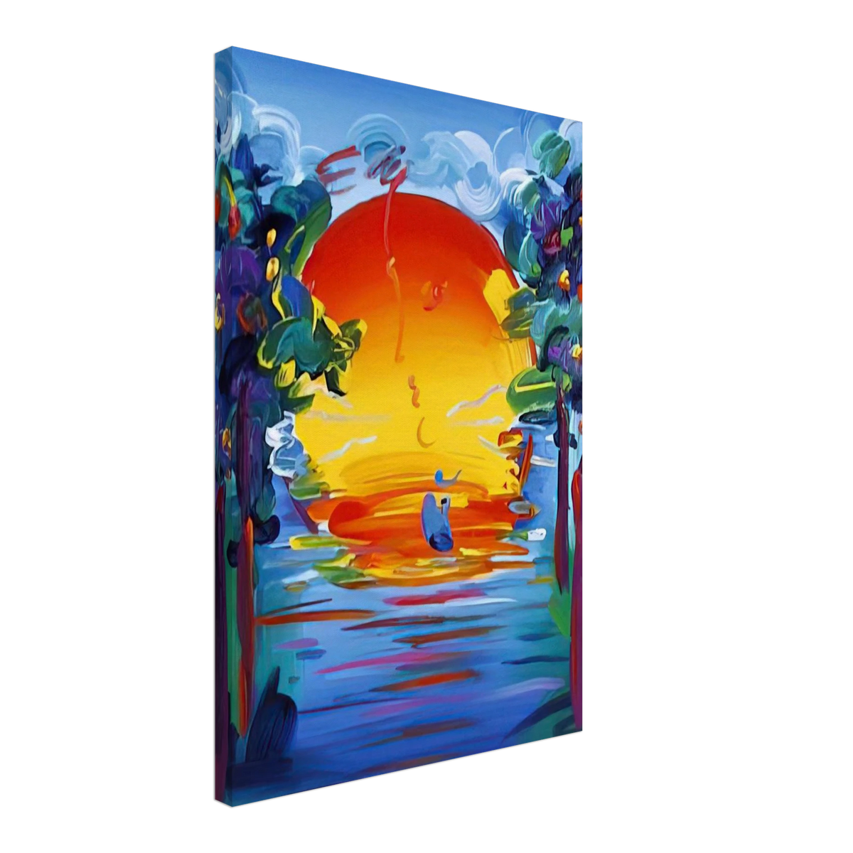 BETTER WORLD 1993 Canvas | Peter Max Canvas | Peter Max Poster