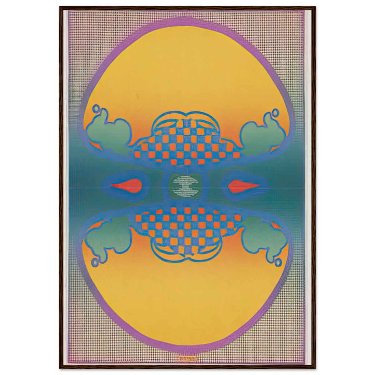 1 2 3 INFINITY THE CONTEMPORARIES 1967 Framed Poster | Peter Max Framed Prints Wall Art | Peter Max Poster