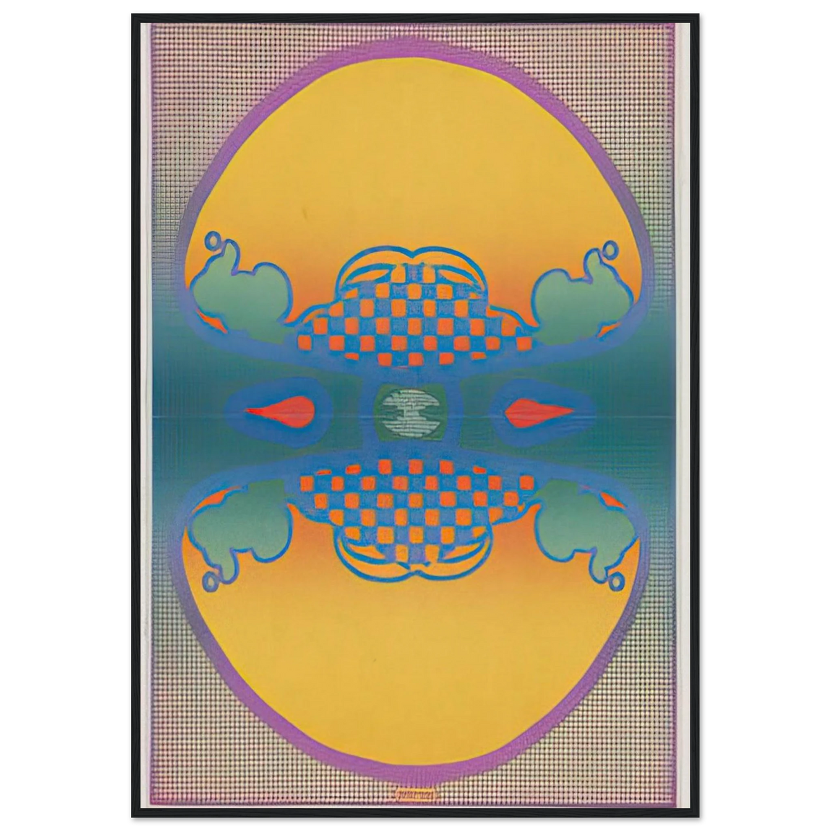 1 2 3 INFINITY THE CONTEMPORARIES 1967 Framed Poster | Peter Max Framed Prints Wall Art | Peter Max Poster