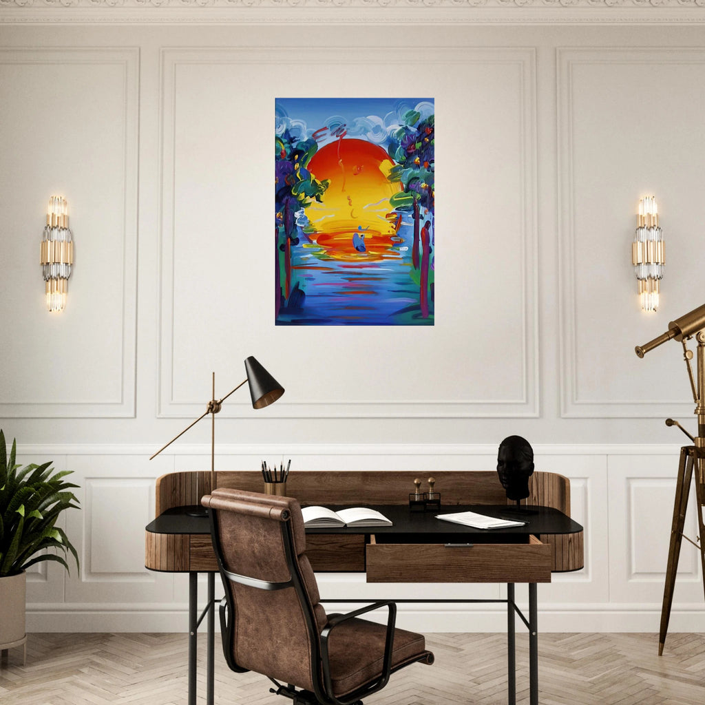 BETTER WORLD 1993 Canvas | Peter Max Canvas | Peter Max Poster