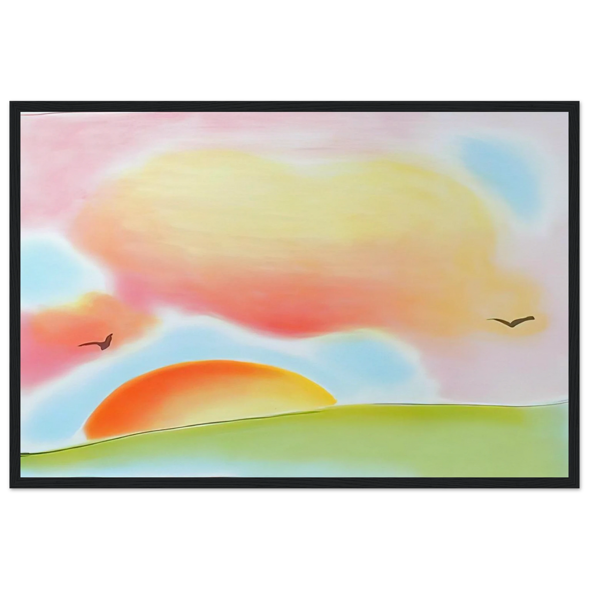 FREEDOM 1980 Framed Poster | Peter Max Framed Prints Wall Art | Peter Max Poster